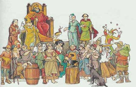 Historia de la alimentacion en la Edad Media